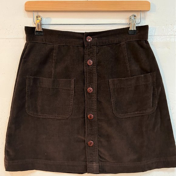 Atlast & Co Corduroy Mini Skirt - Picture 1 of 4